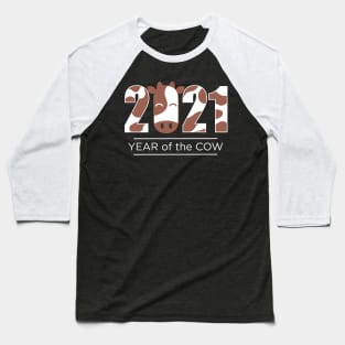 2021 - Year of the Cow Baseball T-Shirt